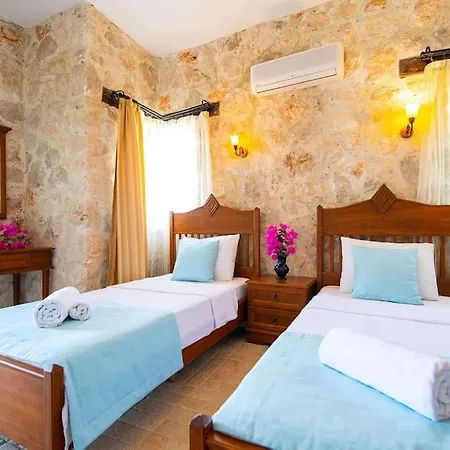 Vila Marsilya Is Stone House For 8 People With A Magnificent Sea View In Kalkan *