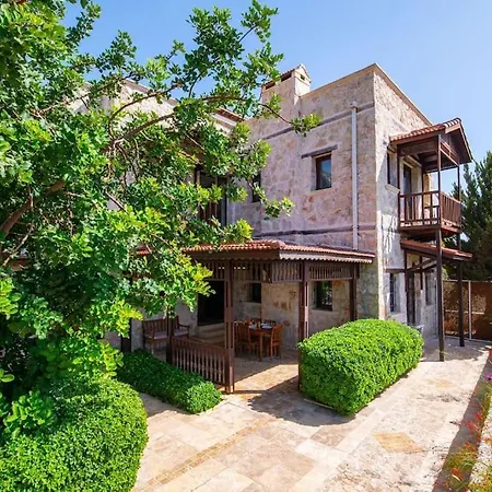 Vila Marsilya Is Stone House For 8 People With A Magnificent Sea View In Kalkan